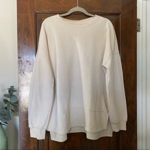 Cream Tunic Sweatshirt 💫